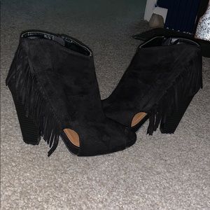 Fringe Booties